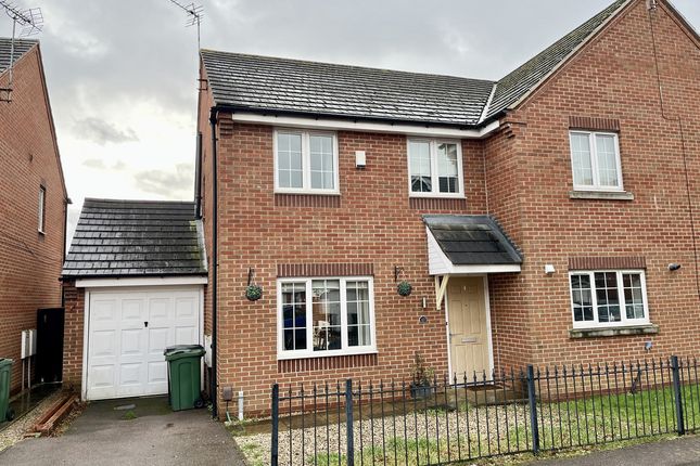 Semi-detached house for sale in Market Garden Close, Leicester