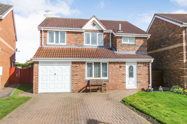 Thumbnail Detached house for sale in Deerfell Close, Ashington