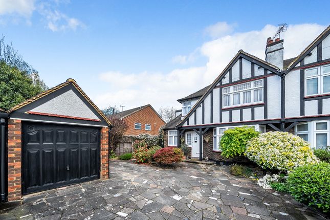 Thumbnail Semi-detached house for sale in Savoy Close, Edgware, Greater London.