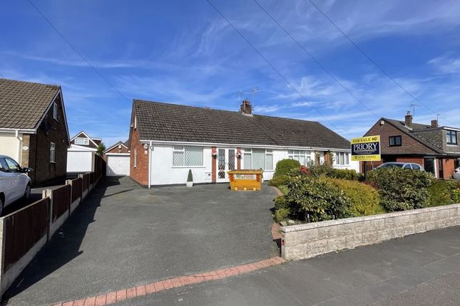 Thumbnail Semi-detached bungalow for sale in Tower Hill Road, Brown Lees, Biddulph