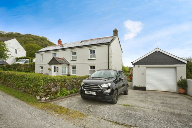 Detached house for sale in Chynoweth, Stenalees, St. Austell, Cornwall