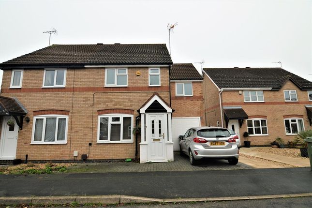 Thumbnail Terraced house to rent in Whitebeam Close, Narborough, Leicester