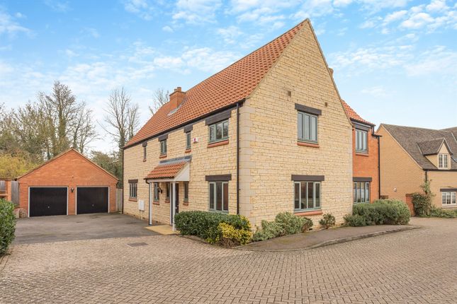 Thumbnail Detached house for sale in Berrystead, Castor, Peterborough