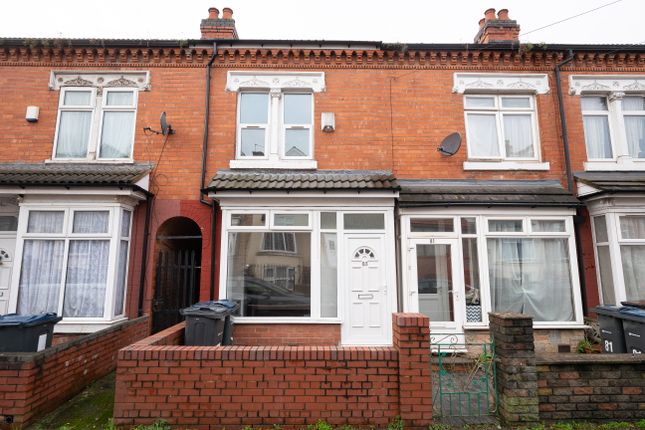 Thumbnail Terraced house to rent in Knowle Road, Sparkhill