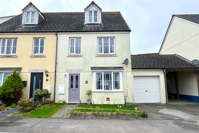 Thumbnail Semi-detached house for sale in Swans Reach, Swanpool, Falmouth