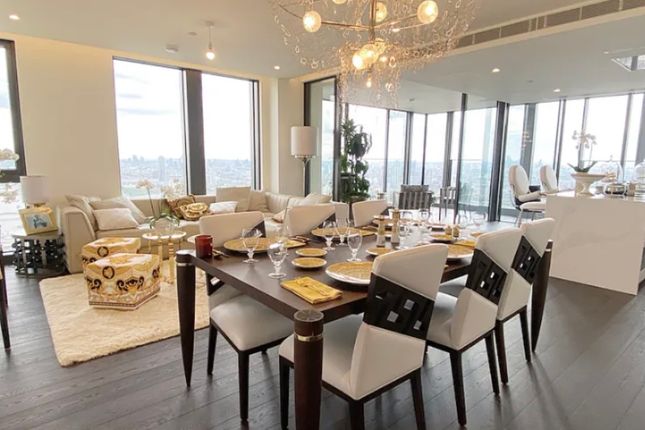3-bed flat on DAMAC Tower, New Bondway, London, £2,406,000