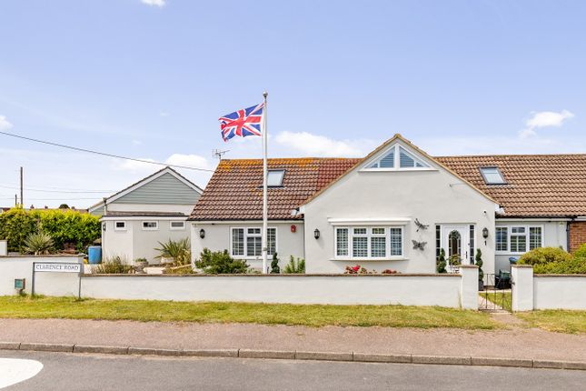 Thumbnail Semi-detached bungalow for sale in Clarence Road, Capel-Le-Ferne, Folkestone
