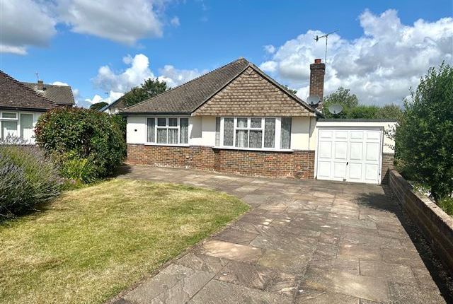 Thumbnail Detached bungalow for sale in Hall Close, Offington, Worthing, West Sussex