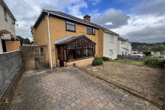 Semi-detached house for sale in Gwyrddgoed Road, Pontardawe, Swansea.