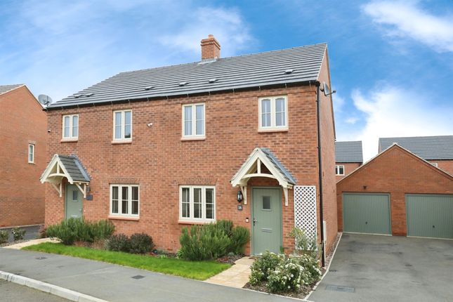 Thumbnail Semi-detached house for sale in Holywell Drive, Temple Herdewyke, Southam