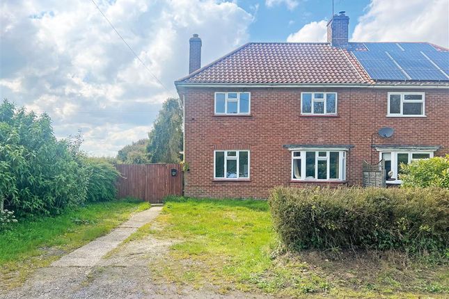 Thumbnail Semi-detached house for sale in Church Lane, Wood Dalling, Norwich