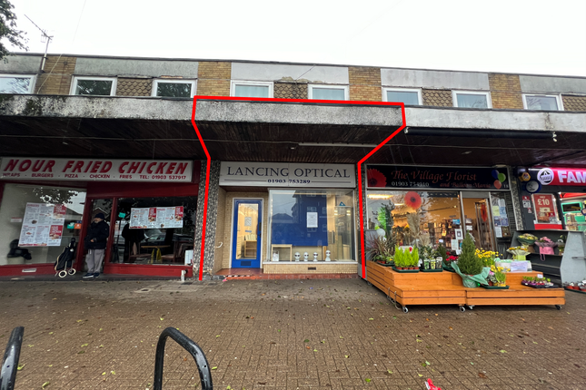 Retail premises to let in North Road, Lancing