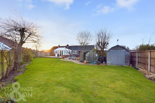 Detached bungalow for sale in Broadcote Close, Brooke, Norwich