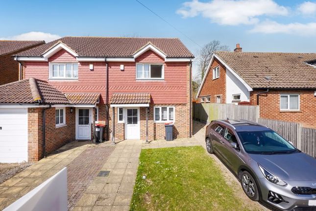 Thumbnail Semi-detached house to rent in Downs Road, Canterbury