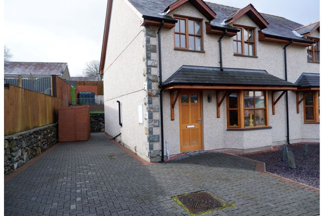 Semi-detached house for sale in Plas Newydd, Llanbedr LL45