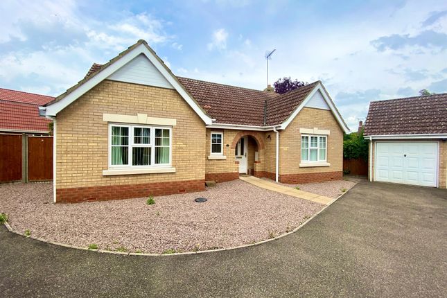 Thumbnail Detached bungalow for sale in Morley Way, Wimblington, March