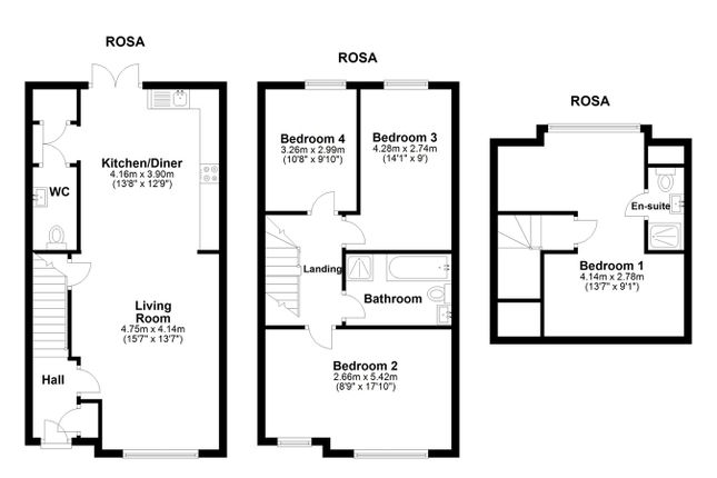 Semi-detached house for sale in Wedmore Road, Cheddar