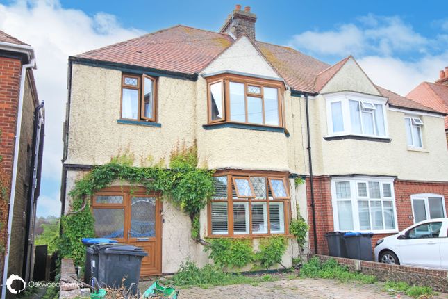 Thumbnail Semi-detached house for sale in Wellesley Road, Margate