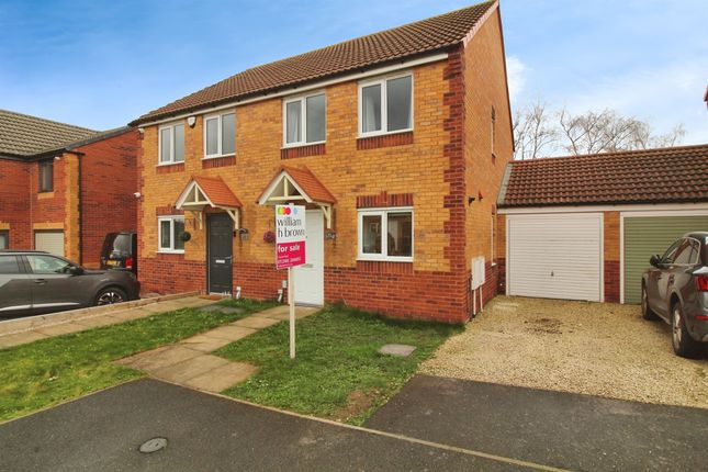 Semi-detached house for sale in Colliers Way, Holmewood, Chesterfield
