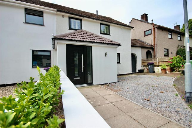 Thumbnail Semi-detached house for sale in Tynewydd Green, Pontnewydd, Cwmbran