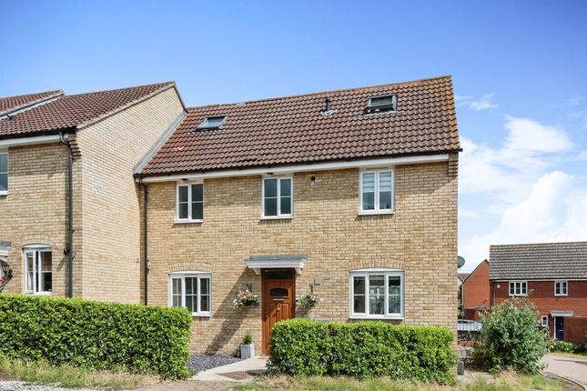 End terrace house for sale in Brambling Close, Stowmarket