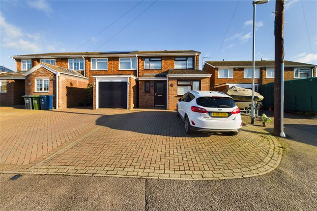 Thumbnail End terrace house for sale in Philip Gardens, St. Neots, Cambridgeshire