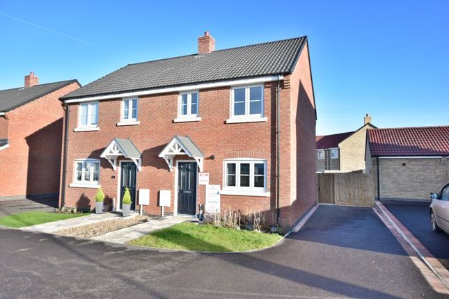 Thumbnail Semi-detached house for sale in Plot 116, The Plover, Havenfields, Waddington, Lincoln