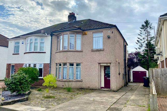 Semi-detached house for sale in Lon Y Mynydd, Rhiwbina, Cardiff