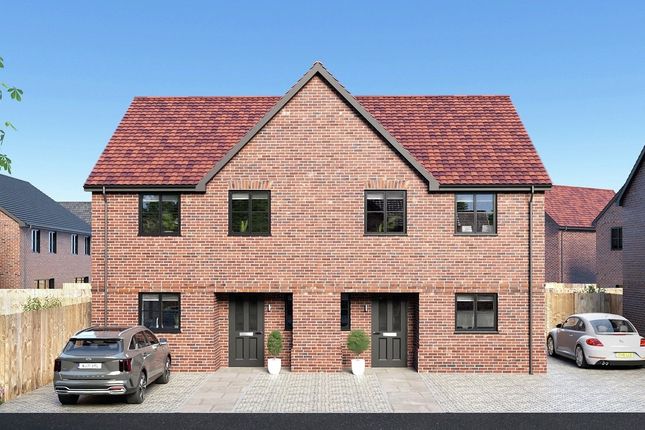 Semi-detached house for sale in Plot 57, The Gables, Norwich Road, Attleborough