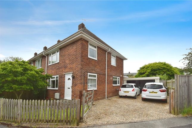 Thumbnail End terrace house for sale in Mitchells Close, Romsey, Hampshire