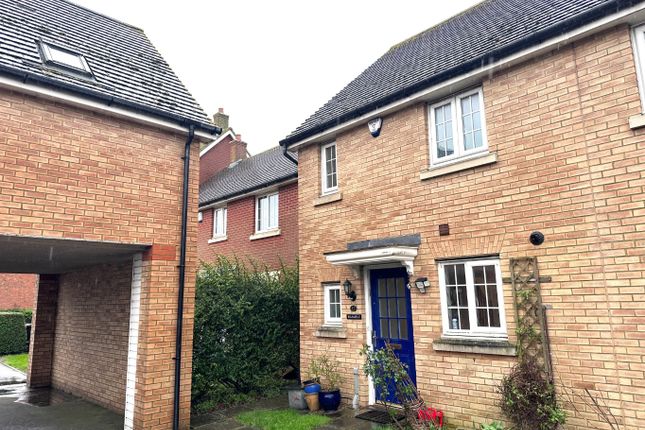 Thumbnail End terrace house for sale in Larch Close, Hersden, Canterbury, Kent