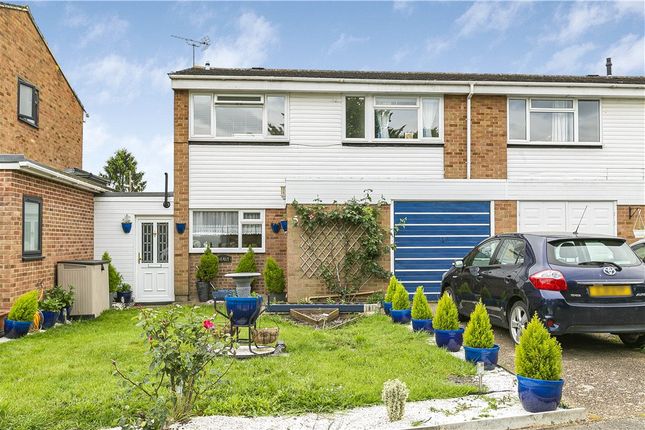 Thumbnail Semi-detached house for sale in Fleetway, Egham, Surrey
