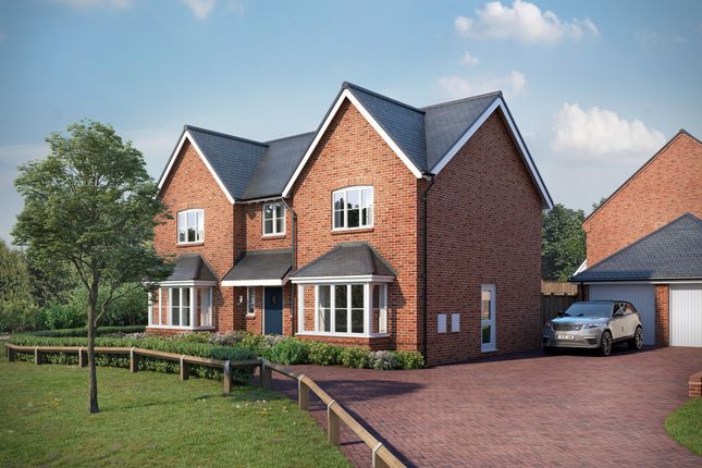 Thumbnail Detached house for sale in Stoche Acre, Stoke Golding, Nuneaton