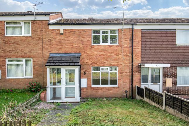 Thumbnail Terraced house for sale in Shelley Close, Catshill, Bromsgrove, Worcestershire