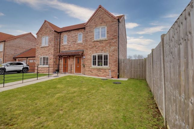 Thumbnail Semi-detached house for sale in Owens View, Gainsborough