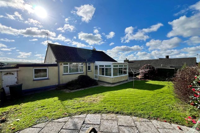 Detached bungalow for sale in Whitestone Road, Bodmin, Cornwall