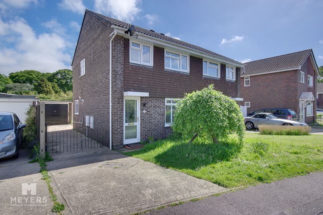 Semi-detached house for sale in Huntingdon Gardens, Christchurch