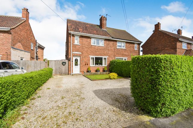 Thumbnail Semi-detached house for sale in Vicarage Gardens, Wrawby, Brigg