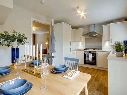 End terrace house for sale in "The Maybury" at The Wisp, Edinburgh
