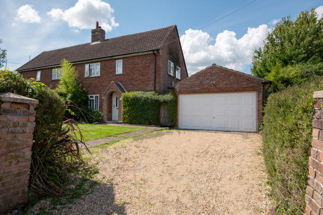 Thumbnail Semi-detached house for sale in Link Road, Kingsclere, Newbury