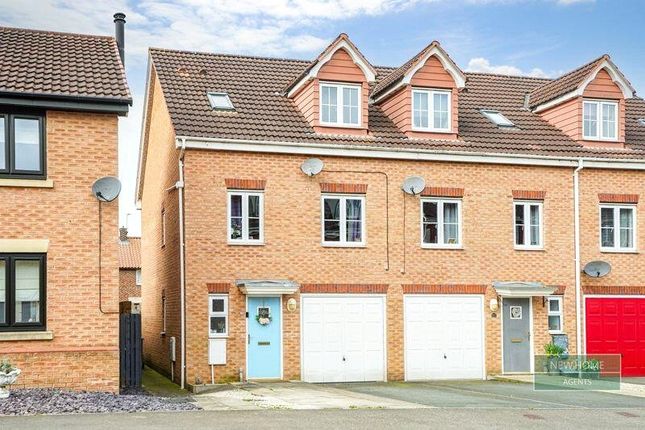 Thumbnail End terrace house for sale in Ainderby Gardens, Northallerton, North Yorkshire