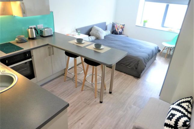 Thumbnail Studio to rent in Aspire House, Flat 8, Mayflower Street, Plymouth