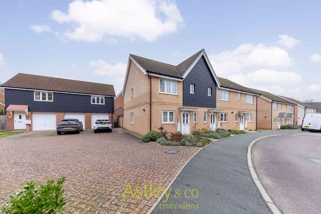 Thumbnail Terraced house for sale in Willowcroft Way, Cringleford