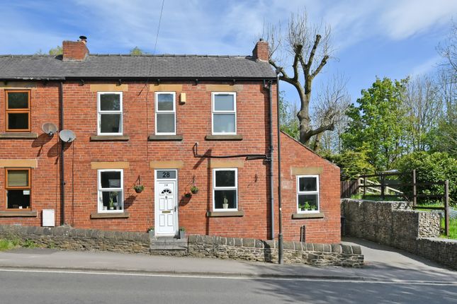 Thumbnail End terrace house for sale in Stubley Hollow, Dronfield, Derbyshire