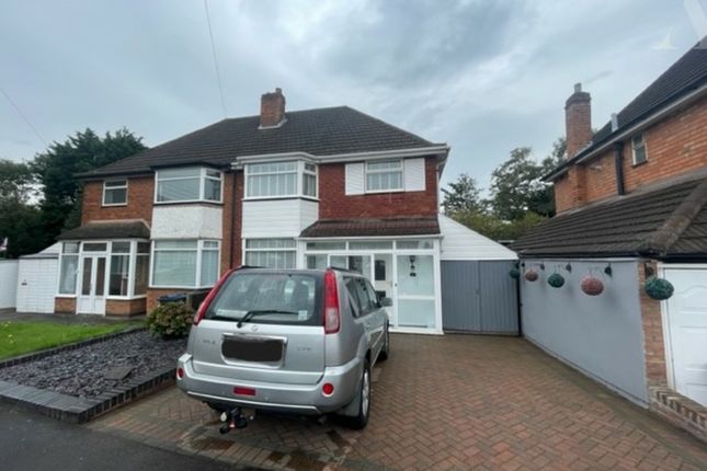 Semi-detached house for sale in Greystoke Avenue, Hodge Hill, Birmingham, West Midlands