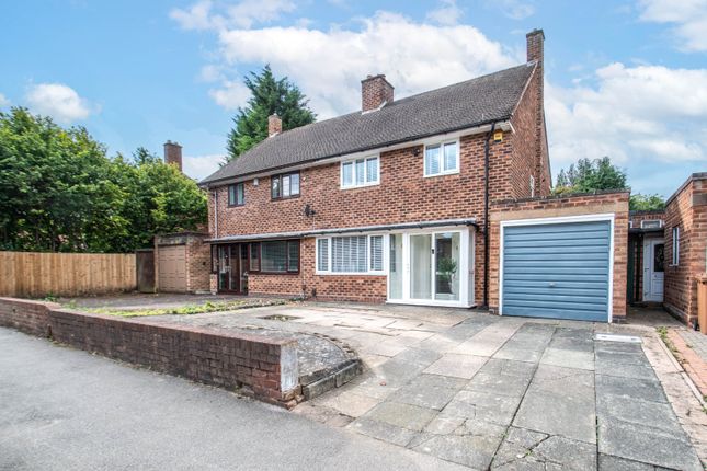 Thumbnail Semi-detached house for sale in Fallowfield Road, Solihull, West Midlands