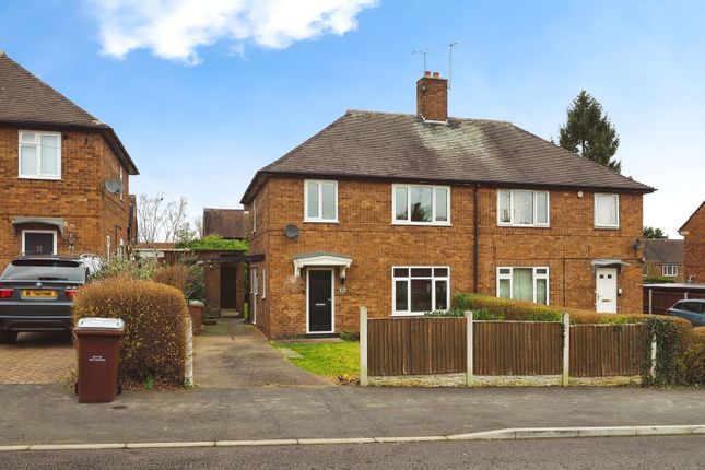 Semi-detached house for sale in Trowell Avenue, Wollaton, Nottinghamshire