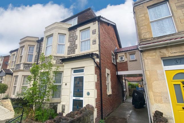 Thumbnail End terrace house for sale in Sandford Road, Weston-Super-Mare