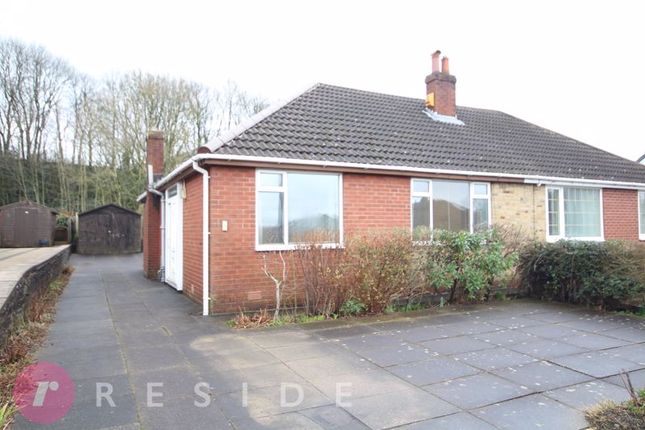 Thumbnail Semi-detached bungalow for sale in Ladyhouse Close, Milnrow, Rochdale