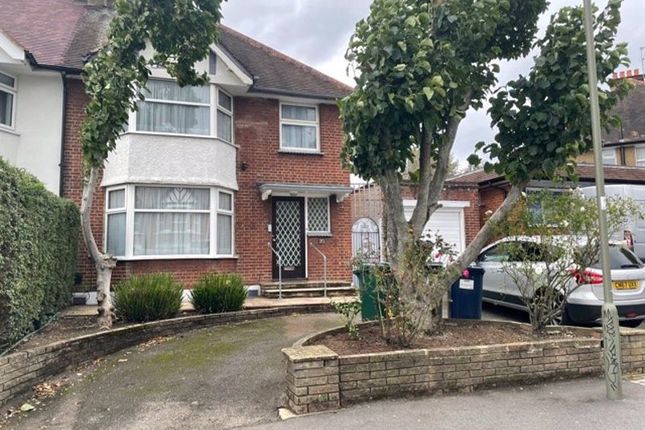 Thumbnail Semi-detached house to rent in Manor Park Crescent, Edgware